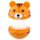 Adoramals Animals Lip Balm in Shaped Holder