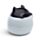 Feline Fine Black Cat Peeping Lid Ceramic Lidded Animal Mug