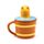 Capybara Ceramic Lidded Mug