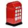 London Icons Red Post Box & Red Telephone Box Ceramic Salt & Pepper Set