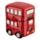 London Icons Red Routemaster Bus Ceramic Salt & Pepper Set