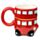 London Icons Red Routemaster Bus Ceramic Shaped Mug