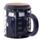 Round Police Box Ceramic Shaped Mug