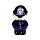 Police Box & Policeman London Icons Ceramic Salt & Pepper Set (Design 2)