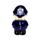 Police Box & Policeman London Icons Ceramic Salt & Pepper Set (Design 2)
