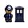 Police Box & Policeman London Icons Ceramic Salt & Pepper Set (Design 1)