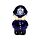 Police Box & Policeman London Icons Ceramic Salt & Pepper Set