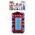 London Souvenir Union Jack Red Telephone Box PVC Luggage Tag