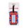 London Souvenir Union Jack Red Telephone Box PVC Luggage Tag