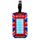 London Souvenir Union Jack Red Telephone Box PVC Luggage Tag