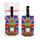 London Souvenir Union Jack Big Ben PVC Luggage Tag