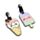 Foodiemals Ice Cream & Ice Lolly PVC Luggage Tag Set of 2