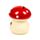 Cute Mushroom/Toadstool Ceramic Money Box