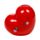 J'Adoramals Red Heart Ceramic Money Box