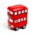 London Icons Red Routemaster Bus Ceramic Money Box