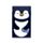 Adoramals Penguin Flip Open Shaped Memo Pad