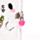 Adoramals Frances the Rabbit Plush Lockable Notebook with Padlock & Key