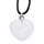 Healing Stone Gemstone Heart Shaped Pendant Necklace