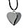 Healing Stone Gemstone Heart Shaped Pendant Necklace