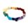 Chakra Gemstone Chip Beads Beaded Bracelet