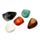 Healing Stone Set of 5 Luck & Wealth Stones