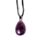 Healing Stone Gemstone Teardrop Shaped Pendant Necklace