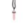 Healing Stone Gemstone Double Terminated Shaped Pendant Necklace
