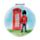 London Icons/London Tour Compact Mirror