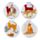 Feline Fine Cats (New) Compact Mirror