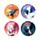 Naruto Compact Mirrors