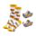The Beatles Yellow Submarine Compressed Magic Socks