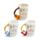 Guitar with Sheet Music Decal Ceramic Shaped Handle Mug