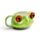 Tree Frog Head Ceramic Shaped Mug