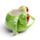 Tree Frog Head Ceramic Shaped Mug
