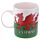 Welsh Dragon Wales (Cymru) Souvenir Porcelain Mug