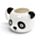 Adoramals Panda Head Ceramic Shaped Mug