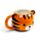 Adoramals Tiger Head Ceramic Shaped Mug