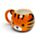 Adoramals Tiger Head Ceramic Shaped Mug