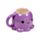 Adoramals Octopus Head Ceramic Shaped Mug