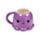 Adoramals Octopus Head Ceramic Shaped Mug