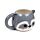 Adoramals Raccoon Head Ceramic Shaped Mug
