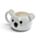 Adoramals Koala Head Ceramic Shaped Mug