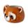 Adoramals Red Panda Head Ceramic Shaped Mug (Bulk Packaging)