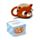 Adoramals Red Panda Head Ceramic Shaped Mug