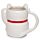 White Maneki Neko Lucky Cat Ceramic Shaped Mug