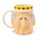 King Charles III Ceramic Head Shaped Mug