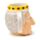 King Charles III Ceramic Head Shaped Mug