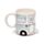 Home Is Where You Park It Caravan Ceramic Shaped Mug