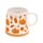 Pumpkin Tapered Stoneware Mug