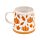 Pumpkin Tapered Stoneware Mug